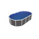 Solarfolie Oval Classic Blue 730 x 370 cm - 300 µ