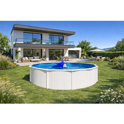 CF. Group Medencefólia, kerek Ø 360 x 135 cm - Kék - 