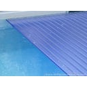 Rollabdeckung Contura Rechteckig 1000 x 500 cm - Kristallblau - Polycarbonat Solarlamellen