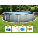 Grande Pool Set Round Ø 366 x 135 cm - Complete Set Small - 1 sada