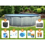 Grande Pool Set Round &Oslash; 549 x 135 cm - Пълен комплект Large