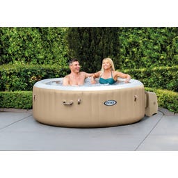Whirlpool PureSpa Bubble Massage Sahara Tan Ø 196 x 71 cm - 4 personen