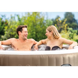 Whirlpool PureSpa Bubble Massage Sahara Tan Ø 196 x 71 cm - 4 personen