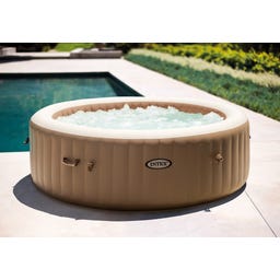Whirlpool PureSpa Bubble Massage Sahara Tan Ø 216 x 71 cm - 6 Personen