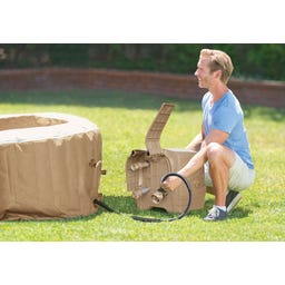 Whirlpool PureSpa Bubble Massage Sahara Tan Ø 216 x 71 cm - 6 Personen