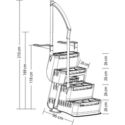 Steinbach Escalier PVC Komfort 2 - 1 pcs