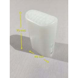 Frame Pool Ultra Quadra 549 x 274 x 132 cm - (9) Endkappe U-förmigen Seitenträger