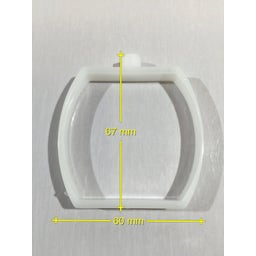 Frame Pool Ultra Quadra 975 x 488 x 132 cm - (1) Plastklämma