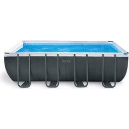 Piscine Ultra XTR Rectangulaire 549 x 274 x 132 cm - Set piscine avec système de filtration sable, raccords, échelle de sécurité, bâche, tapis de sol