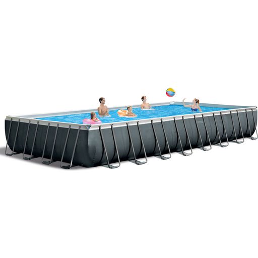 Frame Pool Ultra Quadra XTR 975 x 488 x 132 cm - Starter-Set inkl. Salzwassersystem & Premium Zubehör
