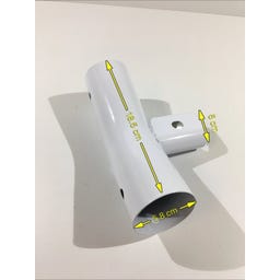 Piscina Prism Frame Rotonda - Ø 457 x 84 cm - (3) Giunto a T