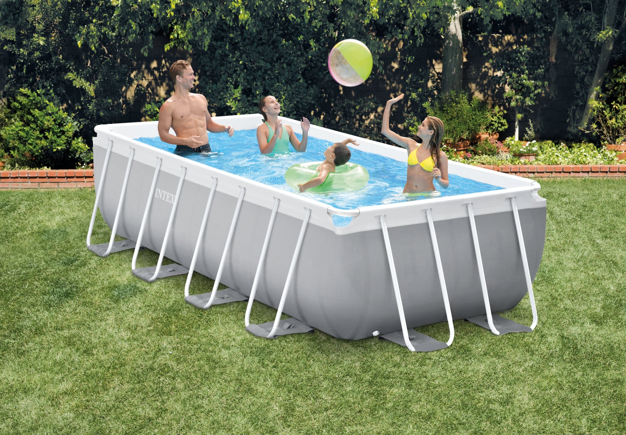 Piscine Prism Frame Rectangulaire 488 x 244 x 107 cm - 1 pcs