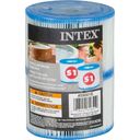 Intex PureSpa Carbone - 4 places - 1 pièce - avec système d'eau salée et chauffage