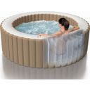 Intex Whirlpool Pure-Spa Bubble Massage - Groß - 1 Stk. mit Filterpumpe und 140 Düsen