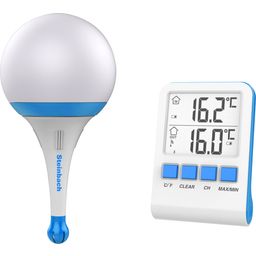 Lampe avec Thermomètre Numérique Sans Fil - 1 pcs