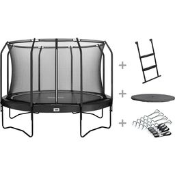 Trampoline Premium Black Edition Ø 366cm incl. Ladder and Weather Protection