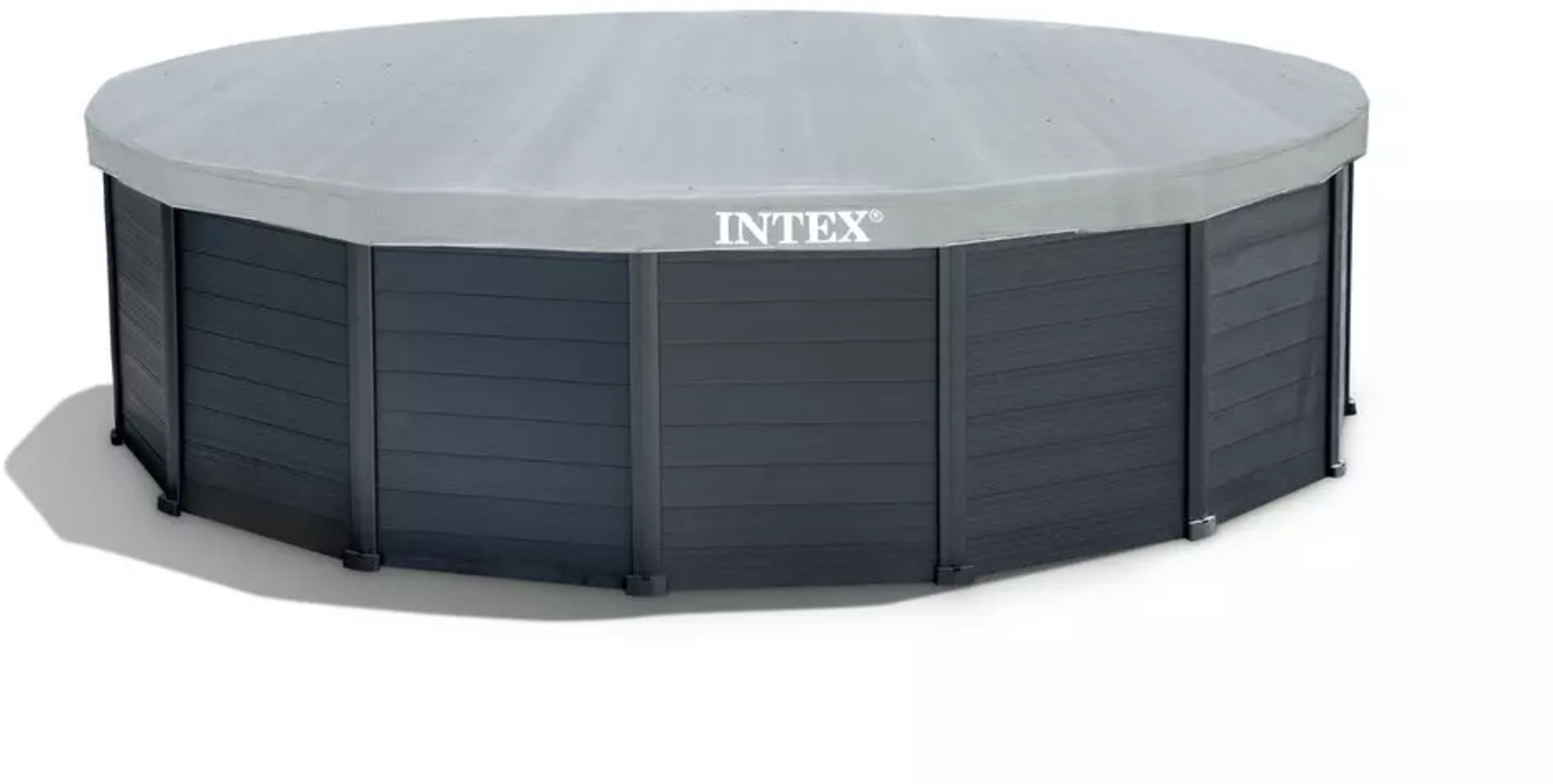 Intex Frame Pool Grafit Ø 478 x 124 cm - 1 kos