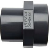 PVC Transition Socket Nipple Adhesive Socket x IG, PN 16, 50/40 x 1 1/2"