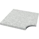 Zwembadrandsteen Graniet - Complete Set voor Ökopool