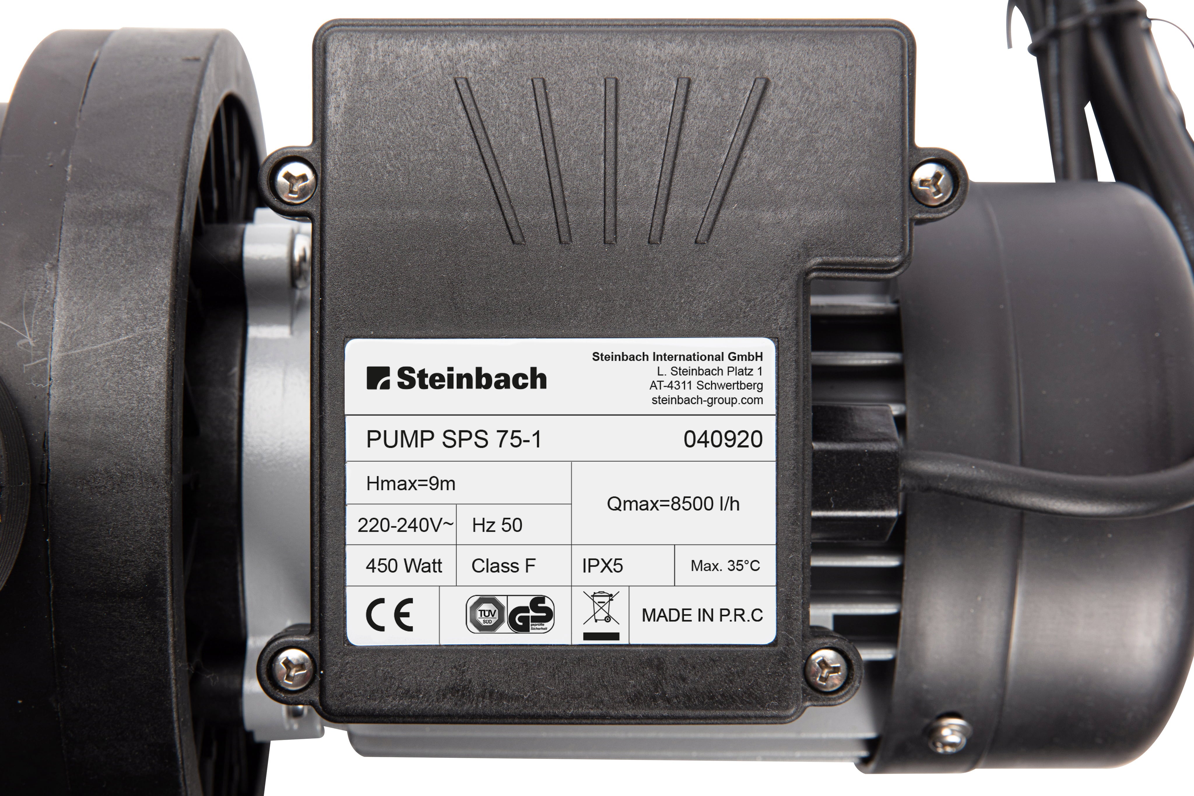 Steinbach Sandfilteranlage Speed Clean Comfort 50 Bedienungsanleitung www.pools.shop