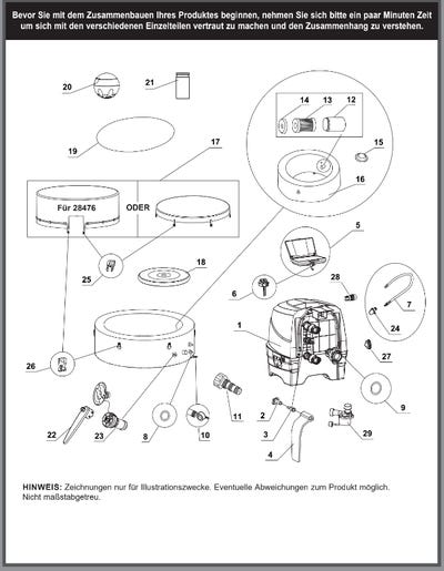 Ersatzteile Intex Whirlpool Pure-Spa Bubble Massage - Groß - 128428 - Modell 2023