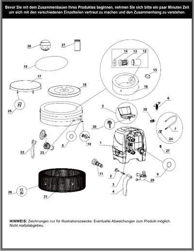 Piese de schimb pentru Intex Whirlpool SimpleSpa - 128482 - Model 2023