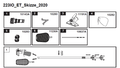 Pièces détachées Intex kit de nettoyage Venturi - 128002 - modèle à partir de 2018