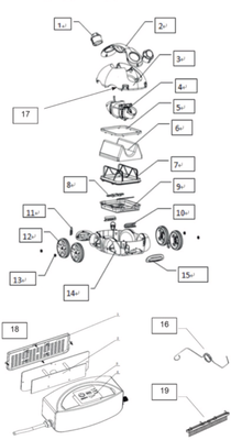 Ersatzteile Steinbach Poolrunner - 061014 - Modell bis 2019