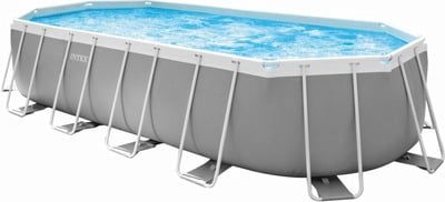 Spare Parts Intex Frame Pool Prism Oval 610 x 305 x 122 cm - 126798GN - Model from 2019